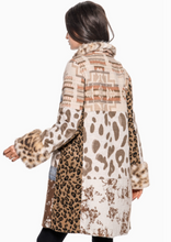 Load image into Gallery viewer, Alexa Mixed Media Patchwork Jacket
