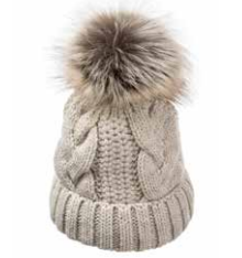 Cable Weave Fleece Lined Beanie