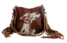Load image into Gallery viewer, Edgy Hair-On Cowhide Bag
