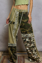 Load image into Gallery viewer, Alyssa Boho Camo Pants
