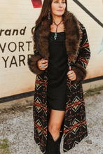 Load image into Gallery viewer, Sharlene Long Aztec Jacket
