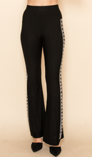 Load image into Gallery viewer, Keely Rhinestone Flare Leggings
