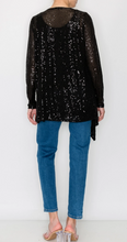 Load image into Gallery viewer, Origami Solid Sequin Cardi
