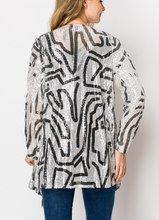 Load image into Gallery viewer, Origami Sequined Stunner Jacket
