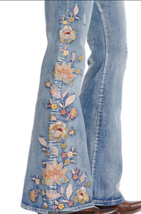 Grace in LA Embroidered Jeans