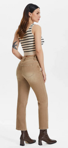 Bayeas Khaki Crop Jean