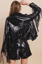 Load image into Gallery viewer, Chelsea NFR Sequin Jacket
