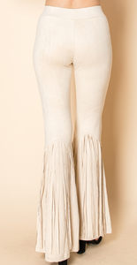 Vocal Fringed Suede Pant