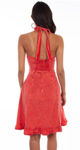 Load image into Gallery viewer, Scully Party Halter Dress
