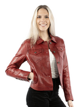 Load image into Gallery viewer, Scully Lamb Jean Jacket
