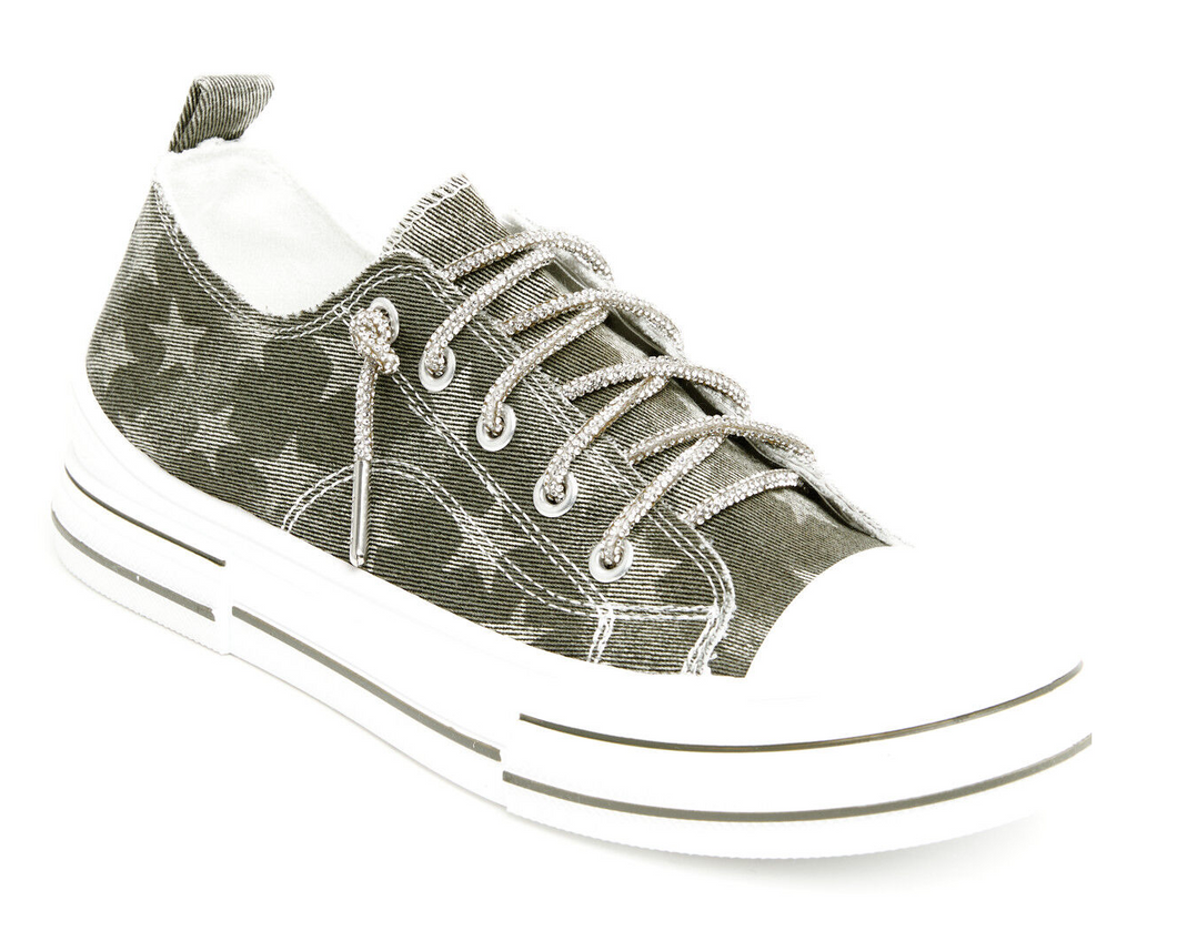 Very G Aman Sparkle Lace Sneakers
