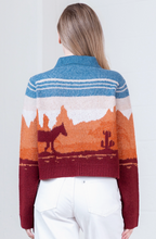 Load image into Gallery viewer, Casey Horse Scene Sweater
