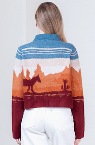 Casey Horse Scene Sweater