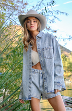 Load image into Gallery viewer, Amaya Rhinestone Stripe Jacket
