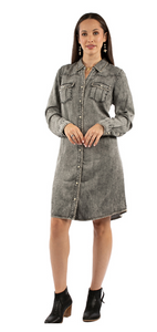 Scully Black Denim Dress HC994