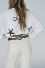 Load image into Gallery viewer, Austin Turquoise Concho Belt - Black
