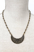 Load image into Gallery viewer, Wonder Woman Necklace in Bronze

