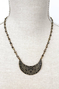 Wonder Woman Necklace in Bronze