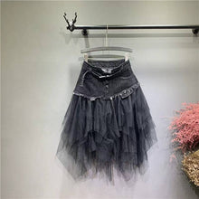 Load image into Gallery viewer, Lucy Denim Tutu Skirt
