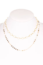 Load image into Gallery viewer, Kadee Necklace in White/Gold
