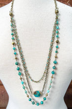 Load image into Gallery viewer, Janet Necklace Turquoise

