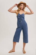 Load image into Gallery viewer, Emile Acid Washed Denim Jumpsuit
