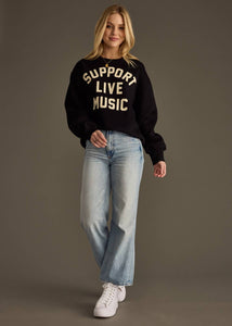 Support Live Music Sweatshirt