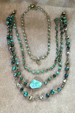 Load image into Gallery viewer, Camden Necklace African Turquoise
