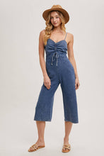 Load image into Gallery viewer, Emile Acid Washed Denim Jumpsuit
