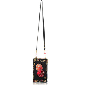 Roll 'Em Double Dice Crossbody Phone Bag