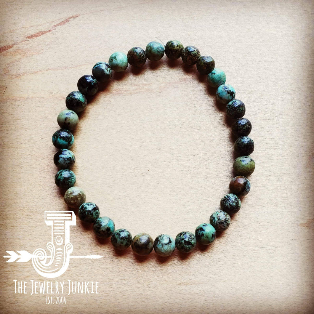 Bracelet Bar - African Turquoise Beaded Bracelet