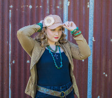 Load image into Gallery viewer, African Turquoise Beaded Collar Necklace Cross Pendant
