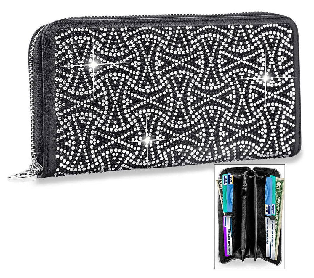 Super Sparkly Design Accordion Wallet