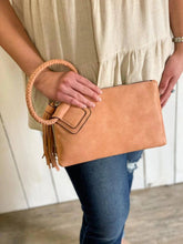 Load image into Gallery viewer, Soft Vegan Leather Wristlet/Clutch

