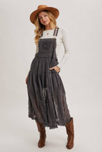 Load image into Gallery viewer, Millie Lace Embroidered Tulle Bib Maxi Dress
