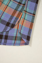 Load image into Gallery viewer, Vintage Plaid Loose Button-Up
