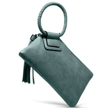 Load image into Gallery viewer, Soft Vegan Leather Wristlet/Clutch
