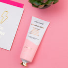 Chez Gagné You Are So Pretty Grapefruit hand crème lifestyle flat lay