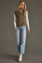 Load image into Gallery viewer, Olive Corduroy Vest

