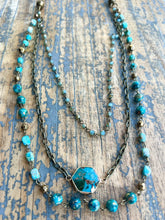 Load image into Gallery viewer, Janet Necklace Turquoise
