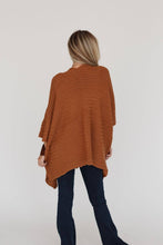 Load image into Gallery viewer, So Deserving Knit Ruana - Camel
