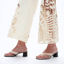 Load image into Gallery viewer, Bayeas High Rise Lace Wide Leg Jeans
