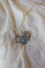 Load image into Gallery viewer, Desert Sunstone Stamped Cuff Bracelet

