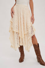 Load image into Gallery viewer, Aria Lace Tiered Midi Skirt
