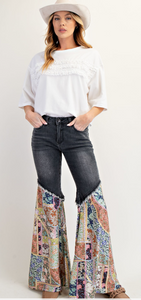 Gloriana Bell Bottoms Black