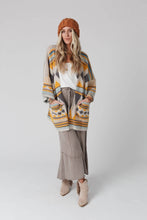 Load image into Gallery viewer, Keep It Up Oversized Cardigan - Mustard
