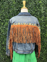 Load image into Gallery viewer, Grace in LA Fringed Jacket
