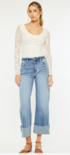 Load image into Gallery viewer, Kan Can Cuffed Flare Jean
