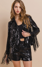 Load image into Gallery viewer, Chelsea NFR Sequin Jacket
