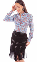 Load image into Gallery viewer, Scully Western Suede Skirt
